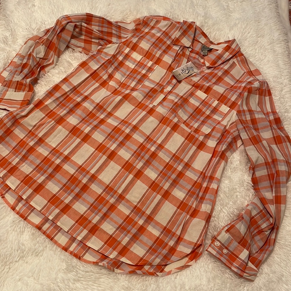 Plaid tunic